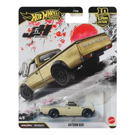Hot Wheels Car Culture Premium 1:64 Scale Die-Cast Datsun 620 Toy Truck For Collectors