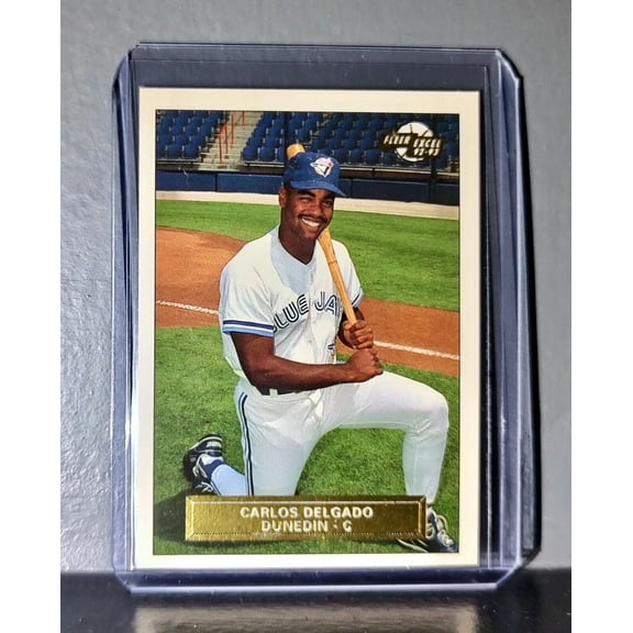 1992-93 Carlos Delgado Fleer Excel Baseball Card #242 Blue Jays