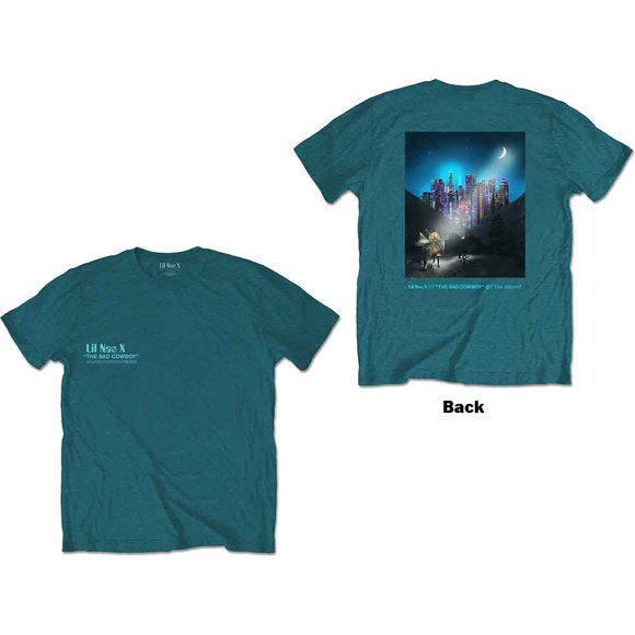 Lil Nas X Unisex T-Shirt Album (Back Print)