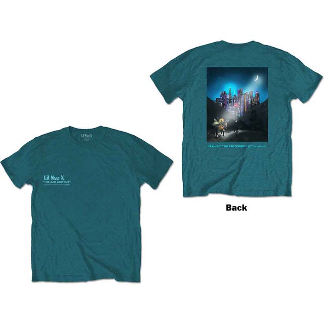 Lil Nas X Unisex T-Shirt Album (Back Print)