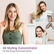 Restored Shark HyperAIR Fast-Drying Hair Blow Dryer, IQ Styling Concentrator, Auto Presets, All Hair Types, HD101