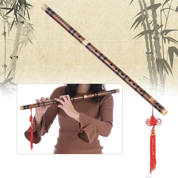 Pluggable bitter bamboo flute traditional handmade Chinese woodwind instrument C key learning level professional performance