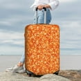 thumbnail image 6 of Picia Orange Glitter Luggage Protector Cover Thicken Suitcase Protector Cover Fit 18-32 Inch Luggage-Large, 6 of 9