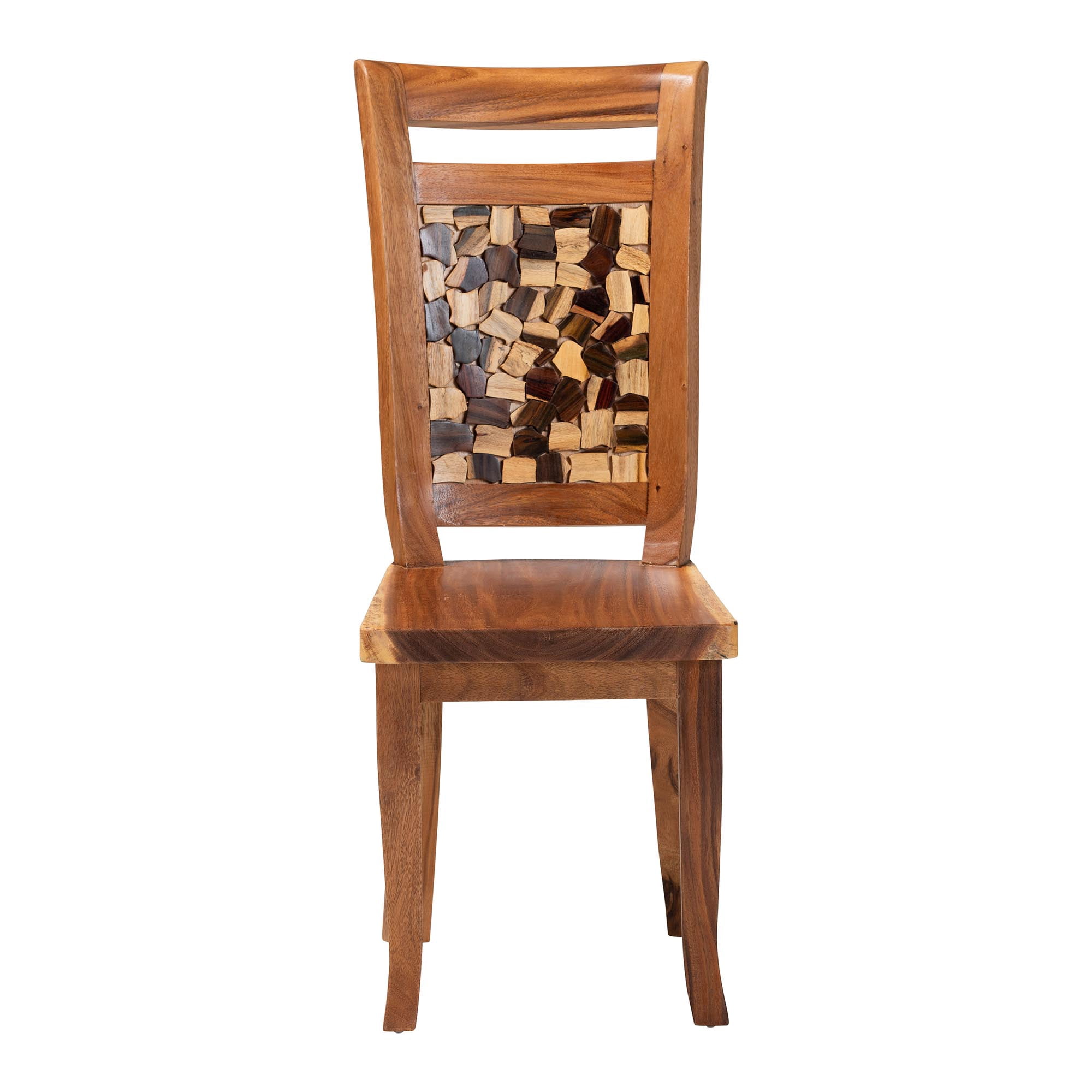bali & pari Luan Boho Dining Chair, Natural Brown