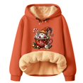 thumbnail image 1 of WILLBEST Sudadera Oversize para Mujer, Estilo Navideño, Invierno, Gruesa, Cálida, Colorida, con Capucha, Modelo 527 XXXXX-Grande, 1 of 3