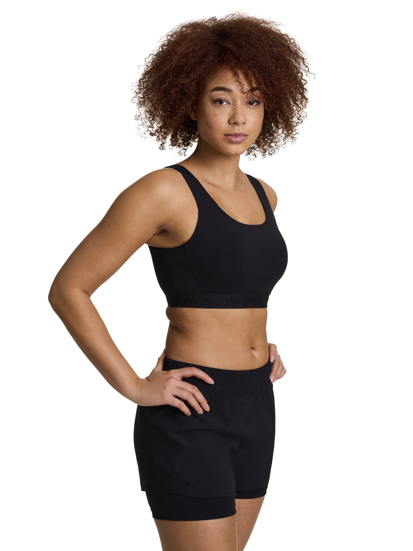 Reebok Women's Endurance Bra with Medium Impact and Removable Cups ,Sizes XS-4X