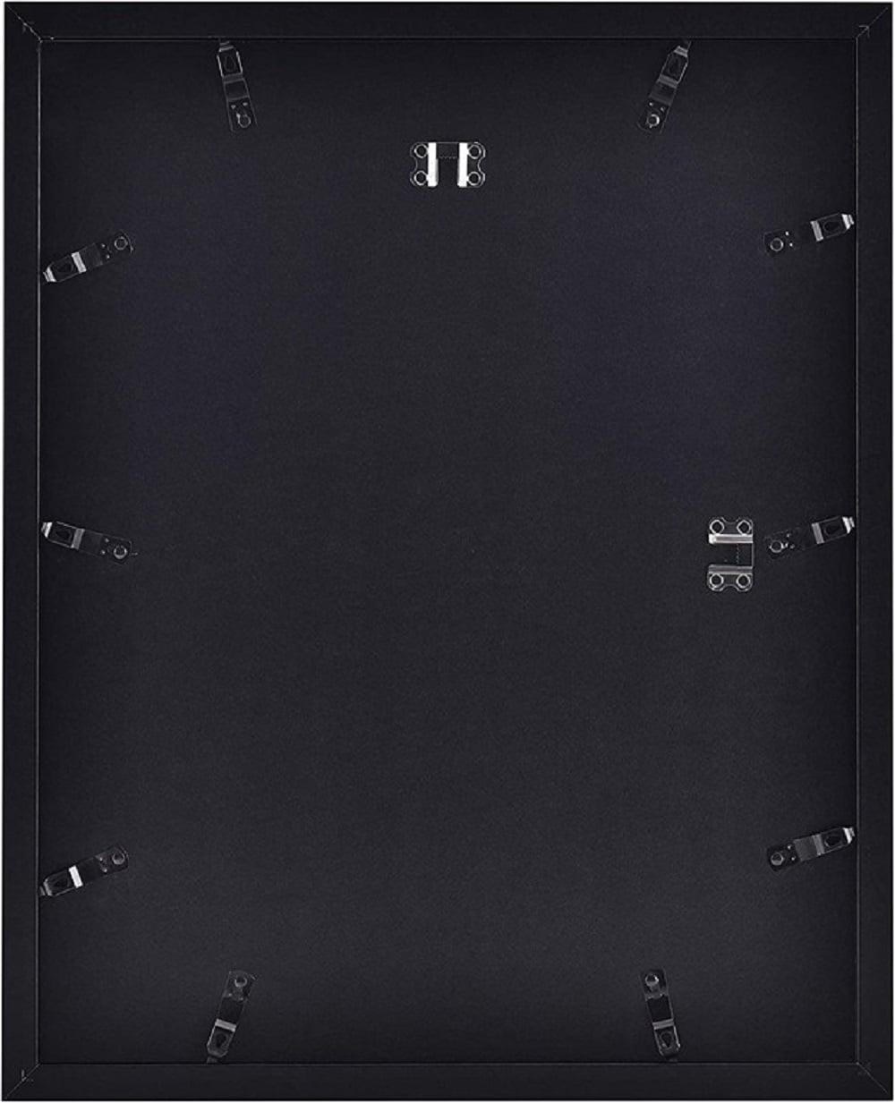 Picture Frame MDF Black Frame 16x20" Wall Mount Display, Pack of 2