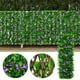 thumbnail image 1 of Paneles de valla de privacidad de hiedra artificial - 2 paquetes de pantalla retráctil de 78,7" x 15,75" para jardines exteriores, balcóns y decoración de bodas, 1 of 8