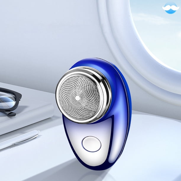 Mini Afeitadora Portátil Recargable Por Usb para Hombre: Afeitadora Eléctrica para Uso En Seco y Húmedo con Carga Tipo C para Viajes, Coche y Hogar.