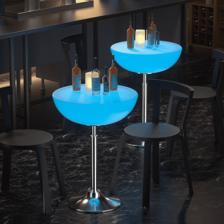Martini Glass Bar Light, Personalized Free, LED Night Lamp, With Remot