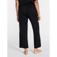 thumbnail image 3 of Joyspun Women's French Terry Knit Sleep Capri Pants, 25” Inseam, Sizes XS-3X, 3 of 5