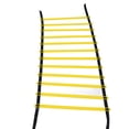 thumbnail image 3 of Training Skip Ladder, High Density Easy To Storage 6m PP Nylon Foldable Yellow Black Agile Ladder  for Volleyball, 3 of 7