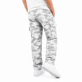 thumbnail image 5 of JAJAHO Kids Boys Cargo Jogger Pants With Multi Pockets Camouflage Casual Drawstring Loose Straight Leg Pants 5-16Y, 5 of 5
