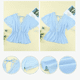 thumbnail image 4 of Blusas peplum para mujer de Joefnel Camisas babydoll Blusas de verano Tops con volantes para mujer Top peplum, 4 of 5