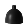thumbnail image 1 of Florero de cerámica Floreros florales modernos para la decoración del hogar Un negro Zulema jarrones de flores decorativas, 1 of 8