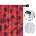 thumbnail image 4 of Blackout Kids Curtains,Red Cheetah Leopard Pattern Childrens Insulated Curtains Set Of 2,Bedroom Essentials,Toddler Room Decor 52"x63", 4 of 5