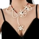 thumbnail image 2 of Collar de araña gótica vintage, colgante de araña de Halloween, joyería de estilo punk con forma de reptil, 2 of 5