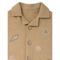 thumbnail image 6 of Modern Moments by Gerber Baby Boy Button Down Shirt and Short Set, 2-Piece, Sizes 0/3 Months - 24 Months, 6 of 13