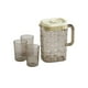 thumbnail image 2 of Jarra de Agua de 2L con Vasos, Dispensador de Bebidas para Refrigerador, Contenedor de Jugo con Boca Ancha, Juego de Jarra para Bebidas Frías para Té Helado, Limonada e Infusión de Frutas., 2 of 6