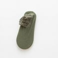 thumbnail image 1 of Calcetines de terciopelo alemán para niños, otoño e invierno, cálidos, gruesos, combinables, con encaje, de tubo corto, con boca suelta, calcetines para dormir en el suelo, 1 of 6