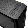 thumbnail image 5 of Gabinete Gamer Yeyian YCH-LAR7-01BK Crescent Master ATX/Micro ATX/Mini ITX Midi Tower Panel frontal RGB 3 ventiladores 120mm instalados USB HD Audio, 5 of 5