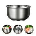 thumbnail image 4 of Bol à Nouilles à Double Paroi en Acier Inoxydable Bol à Soupe Bol à Riz Fournitures de Cuisine, 4 of 8