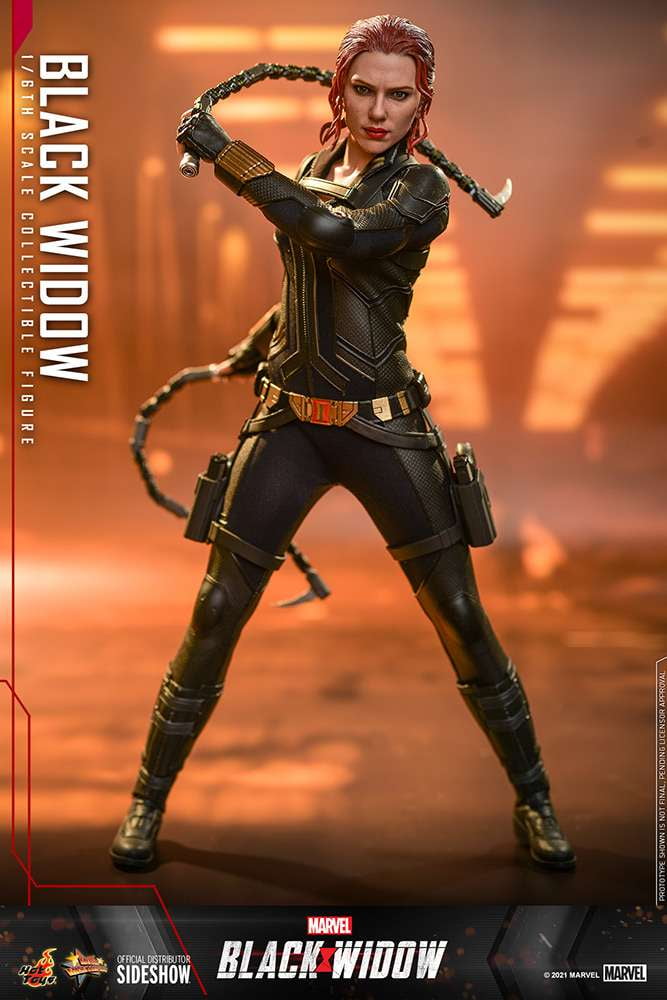 Figure Hot Toys MMS603 - Marvel Comics - Black Widow - Black Widow Standard Version