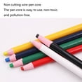 thumbnail image 5 of Color Pencils China Markers, 12PCS Peel off China Marker Grease Pencil for Vinyl Metal Wood Paper Fabrics Leather Cellophane Black Color Pencils, 5 of 8