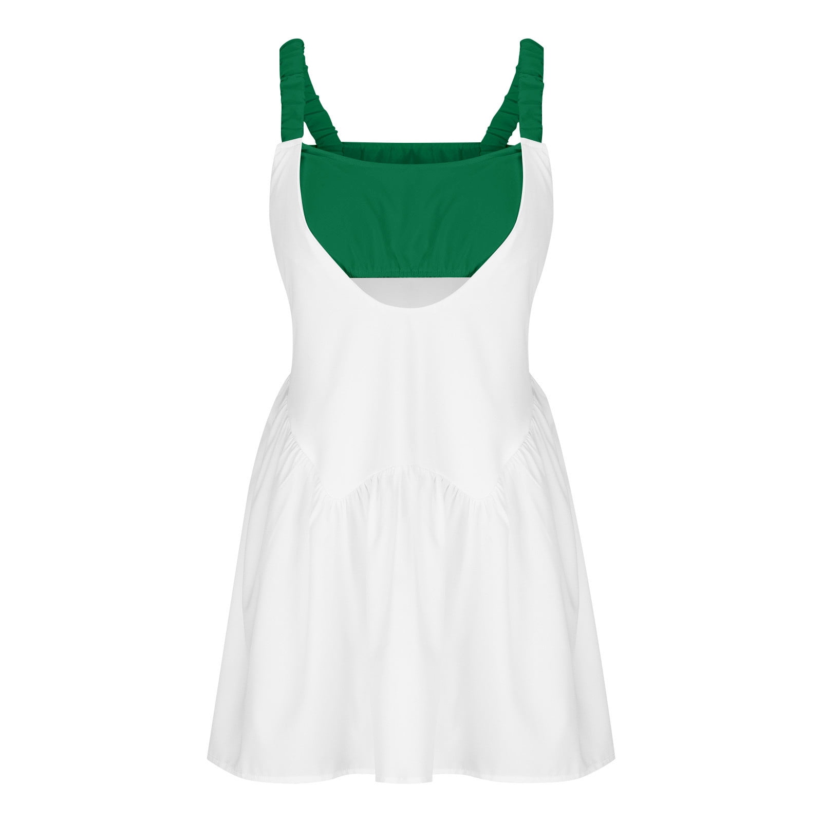 Nxznwn Women's Tennis Dresses with Built in Bra Casual Scoop Neck Sleeveless Mini Dress Summer Athletic Workout Tank Dress