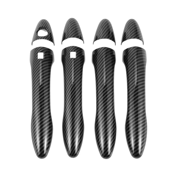 Unique Bargains Smart Car Door Handle Cover Trim - Car Side Door Handle Cover - for Kia Optima K5 2011-2015 Black - 1 Set