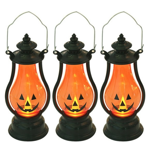 3 piezas de halloween luces de calaba