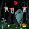 thumbnail image 3 of Fun Little Toys 3 Pcs Halloween Witch Decorations, 43" Wicked Witches Decor, Scary Halloween Stakes for Outdoor Graveyard, Garden, Yard, Lawn, Walkway Party Supplies, 3 of 9