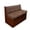 Brown Wood Grain, variant on Pzuqiu 2Pcs Brown Wood Grain Camper Bench Seat Slipcover Easy Using Camper Cushion Covers Replacement Full Protection Sofa Loveseat Chair Cover Protector for Rv Camper Car