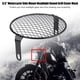 thumbnail image 5 of Jadeshay Parrilla de faro 6.5in Montaje lateral de motocicleta Máscara de cubierta de parrilla redonda para Cruiser Chopper Cafe Racer(#3(diagonals)), 5 of 5