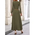 thumbnail image 2 of Conjunto Vestido PRETTYGARDEN XS Top Corto de Manga Larga y Falda Maxi, 2 of 7