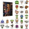 thumbnail image 1 of 2025 Advent calendar Italian Brainrot Heavy Sahur Figure Blind Box Tralalero Figures, 1 of 4