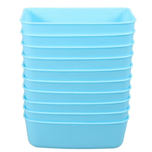 10pcs Plastic Dog Bowl Hanging Puppy Bowl Kitten Cage Hanging Bowl Attached Cage Hanging Bowl