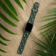 thumbnail image 3 of Miami HD Repeating Logo Unisex Watch Band for Apple Watch - 42/44/45/49mm(46mm Series 10/11) Short by Affinity Bands, 3 of 6