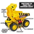 thumbnail image 5 of Sunny Days Entertainment, LLC. Maxx Action 19'’ 2-N-1 Dig Rig – Excavator and Dump Truck Toy with Joystick Control for Toddlers | Gift for Kids 3+ | Lights, Sounds & Interactive Construction Vehicle, 5 of 5