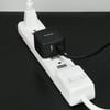 Refurbished Blackweb BWA17WI045 3.1A Dual Port Wall Charger w/ 4ft Lightning Cable, Black