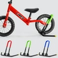 thumbnail image 4 of Foldable Balance Bike Storage Rack Bike Stand Floor Rack Parking Kickstand Freestanding Storage Holder Space Saving, 4 of 8