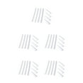 thumbnail image 3 of Thinsony 8pcs Car Door Edge Guards Set Auto Slim Bumper Strip Kit Trim Molding Protection Anti-rub Scratch Protector white 5Set, 3 of 6