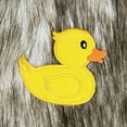 thumbnail image 2 of Yellow Duck - Rubber Duckie - Iron on Patch, Embroidered Applique, 2 of 4