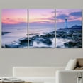thumbnail image 2 of wall26 - 3 Piece Canvas Wall Art - Lighthouse - Modern Home Art Stretched and Framed Ready to Hang - 24"x36"x3 Panels, 2 of 5