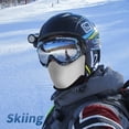 thumbnail image 2 of YESLIFE Black Ski Mask, Face Mask for Men and Women, Skiing, Snowboarding, Motorcycle, UV Protection & Wind Protection, Hat, 2 of 8