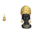 thumbnail image 1 of Escultura de tortuga marina,Estatua de calabaza de latón de 7 cm para escritorio,adorno Feng Shui,Figura de calabaza de cobre,decoración Feng Shui,Estatua de mujer africana,Estatua de mujer, 1 of 8
