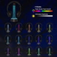 thumbnail image 2 of YuanDian Light up Headphone Stand for Desk, Gaming Headset Holder RGB with 16 Color Lights for Game Room Decor, Cool Gamer Gifts for Men Boyfriend （PCB）, 2 of 8
