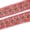 Rani, variant on Metallic Woven Fabric Trim 3" Square Floral Sequined Hemmed Embroidered Sewing Upholstery Polyester - Red (9 Meters, 1 Pack)