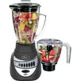 Oster 700W 2in1 12 Speed Blender & Food Chopper, 6 Cup, Dishwasher