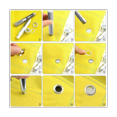 thumbnail image 4 of Kit de Herramientas de Ojales de 12 Mm, 100 Juegos de Ojales de Ojales, Kit de ReparacióN de Lona, para Cortinas de Tela, Bolsa de Zapatos de, 4 of 7